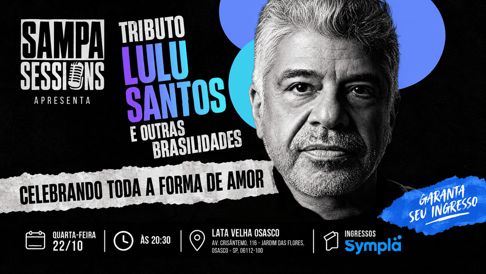 Sampa Sessions: Lulu Santos Tributo - Celebrando Toda a Forma de Amor e outras Brasilidades
