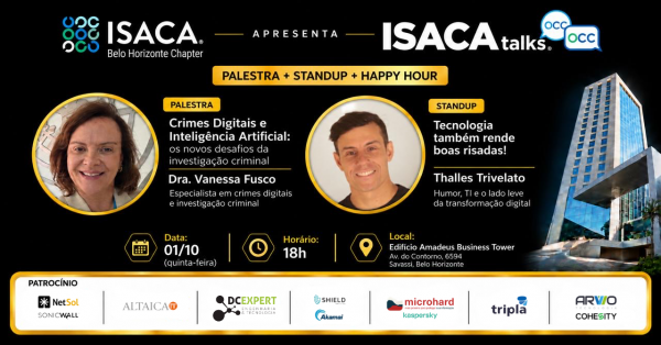 Imagem do evento ISACA Talks - 2º  Semestre - 2026