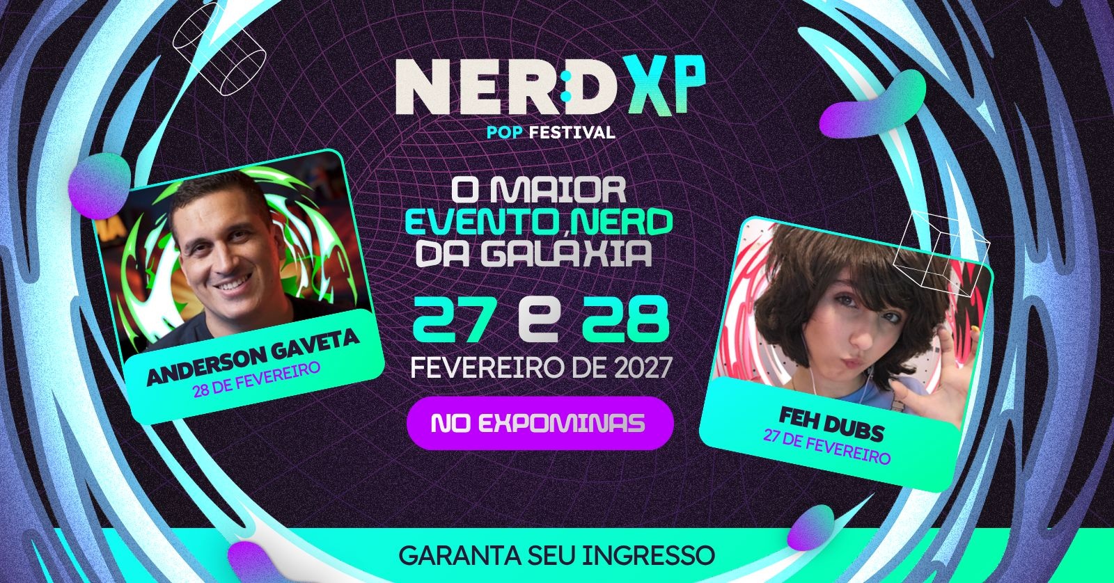 Imagem da fonte — Nerd Experience Pop Festival 2027 - Além do Portal