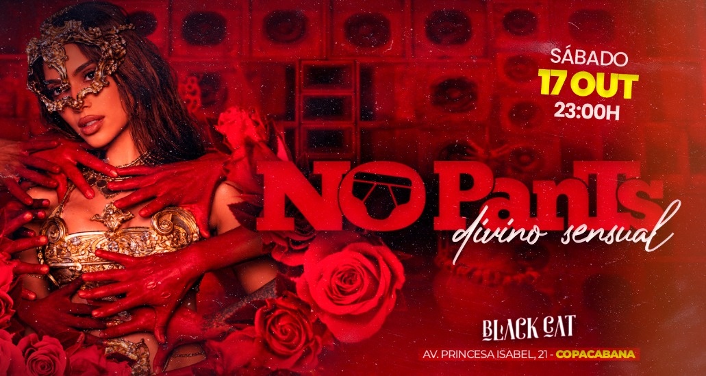 Imagem da fonte — Black Cat: NO PANTS| Sábado, 17 de outubro - 23h