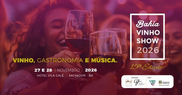 Imagem do evento Bahia Vinho Show 2026.2
