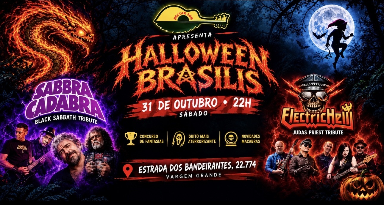 Imagem da fonte — TRIBUTO BLACK SABBATH & JUDAS PRIEST - NECTAR SOM