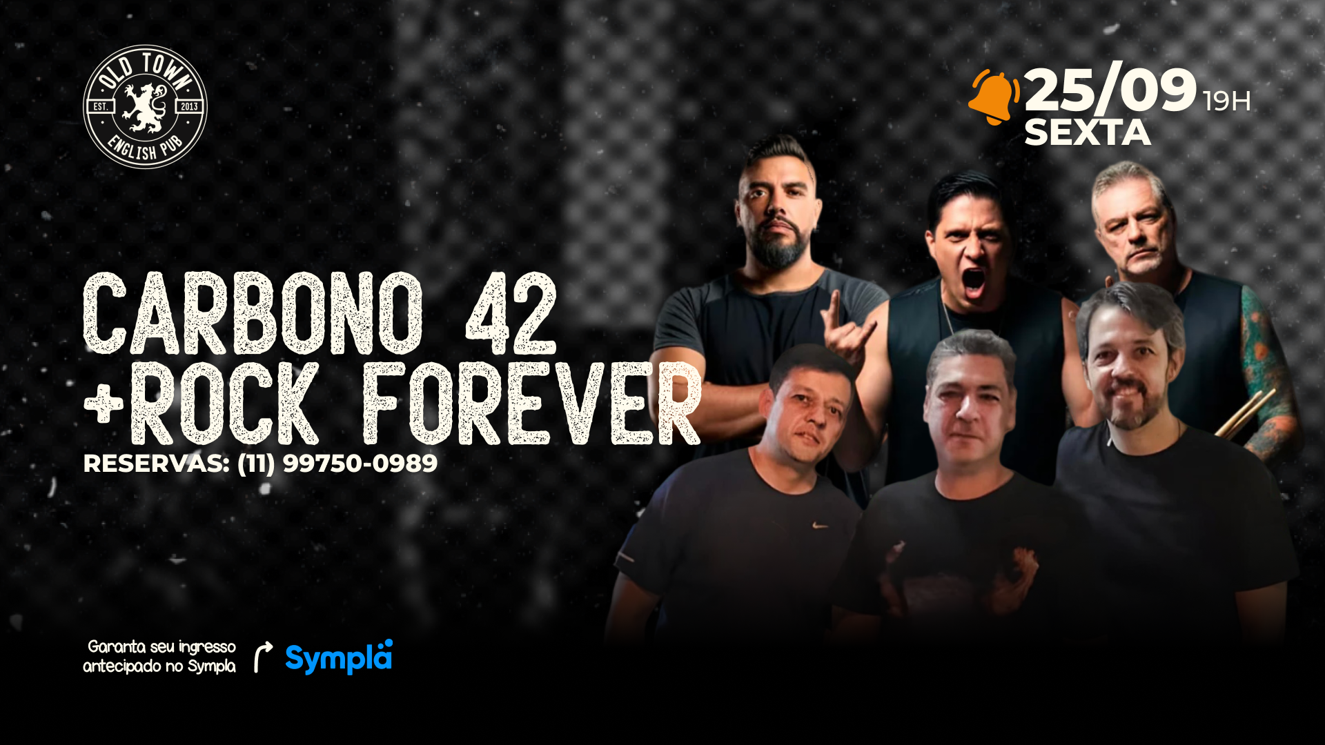 Carbono 42 + Rock Forever no Old Town