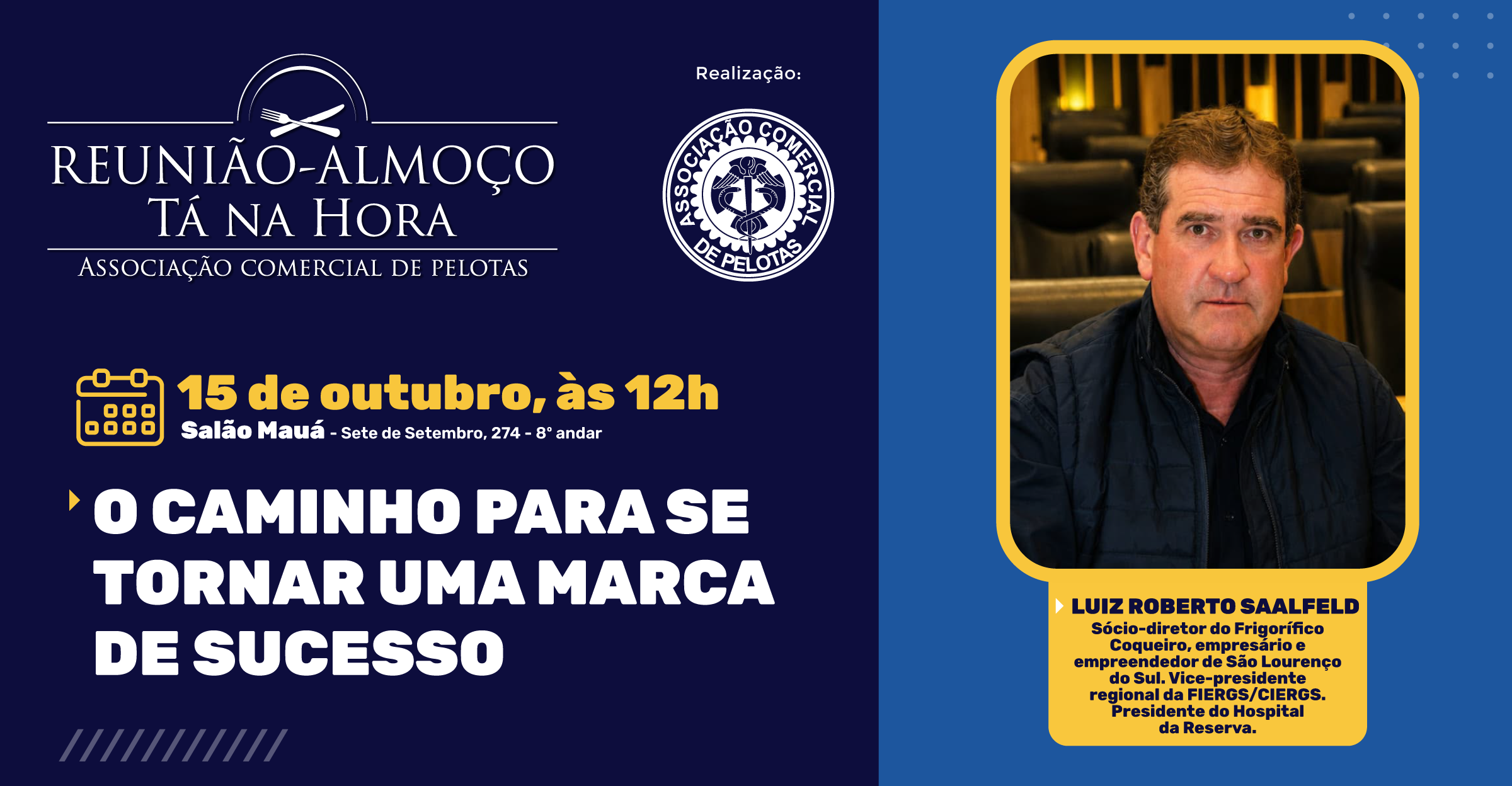 Reunião-almoço Tá na Hora: O caminho para se tornar uma marca de sucesso
