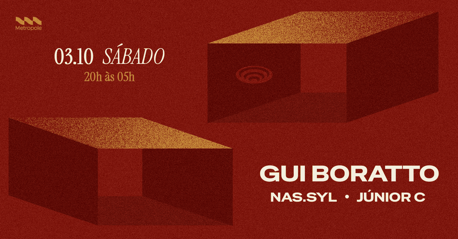 Capa do evento: GUI BORATTO