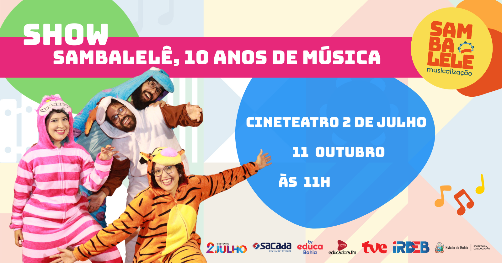 Imagem da fonte — Sambalelê, 10 anos de música