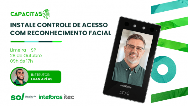 Imagem do evento Instale Controle de Acesso com Reconhecimento Facial - Limeira