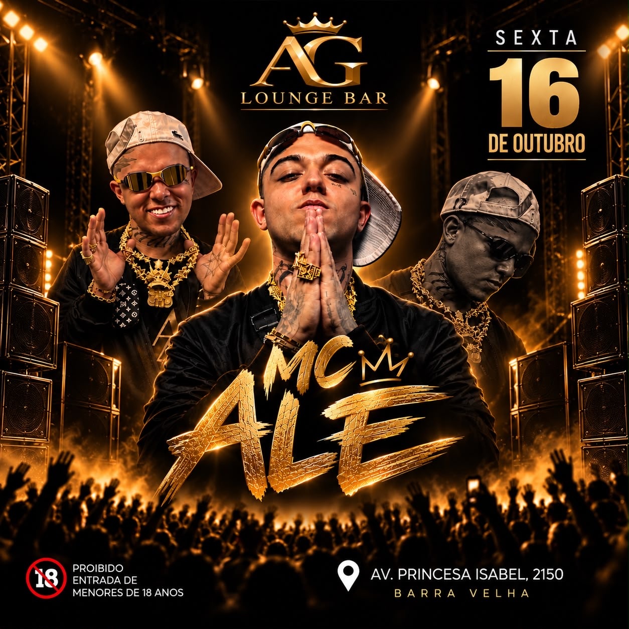 MC Alê | AG Lounge Bar - Ilhabela, SP