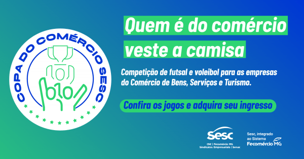 Imagem do evento Copa do Comércio 2026 - Sesc Contagem