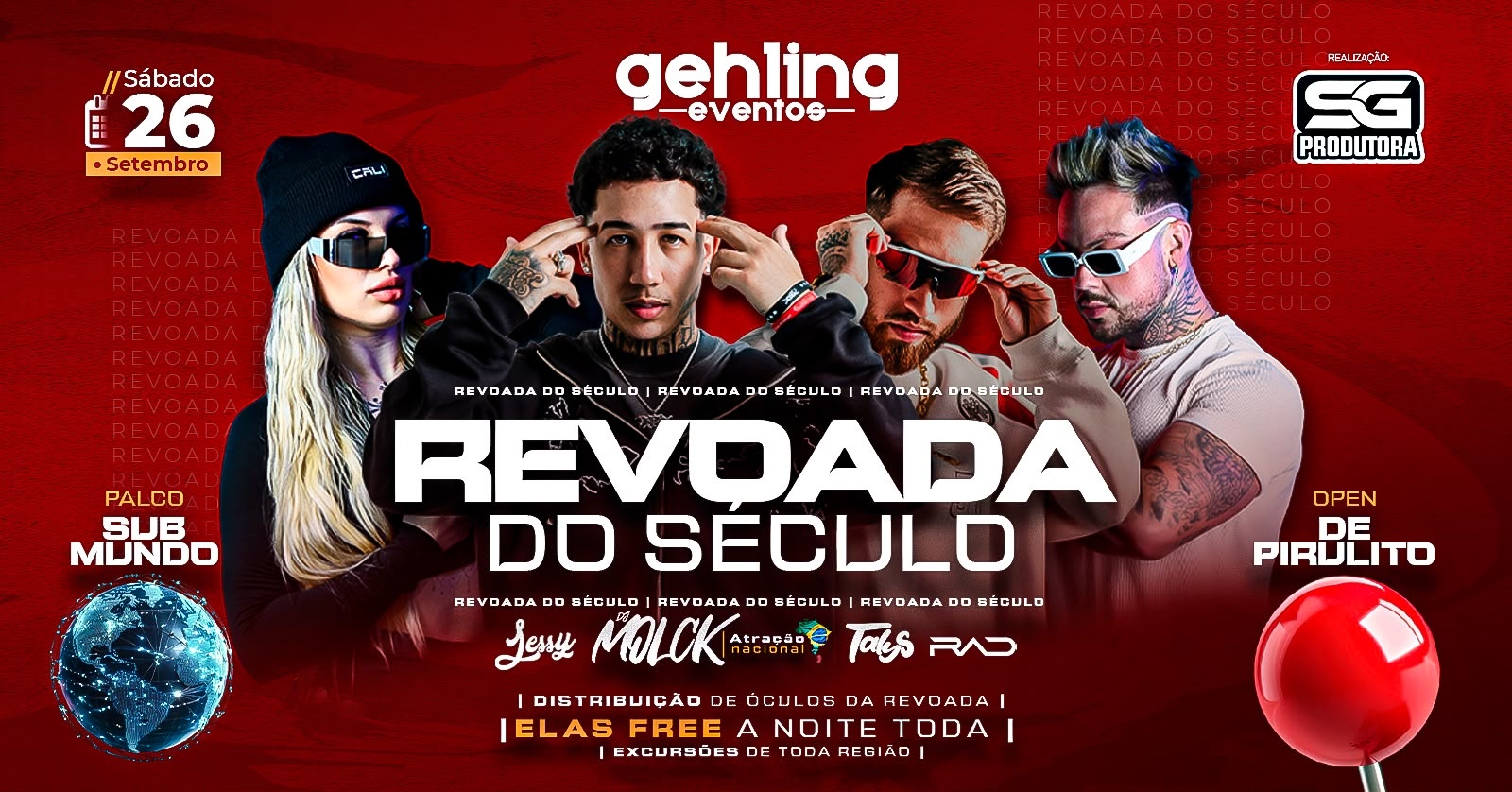 REVOADA do SÉCULO / DJ MOLCK no GEHLING EVENTOS