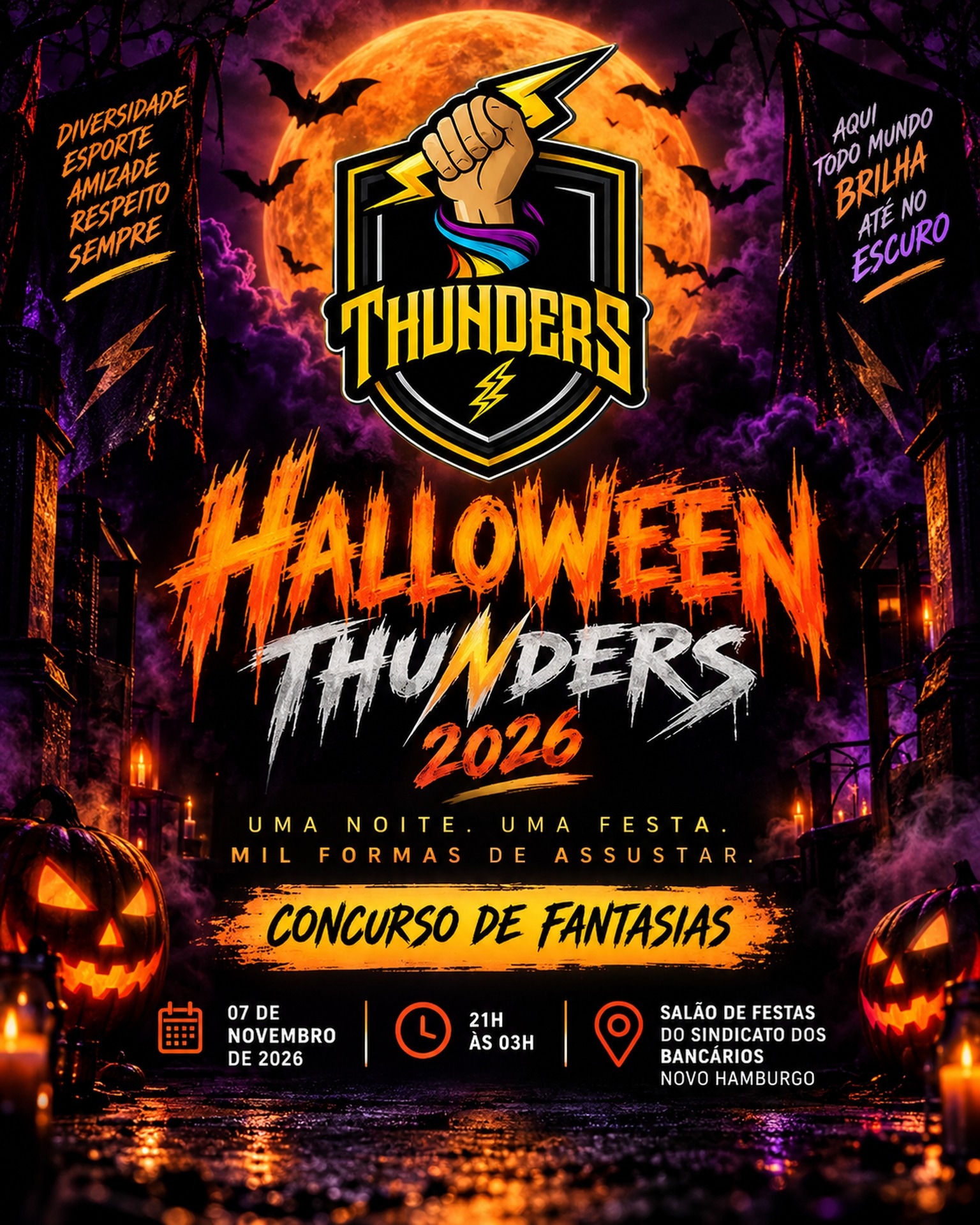 Halloween Thunders 2026 - Novo Hamburgo, RS