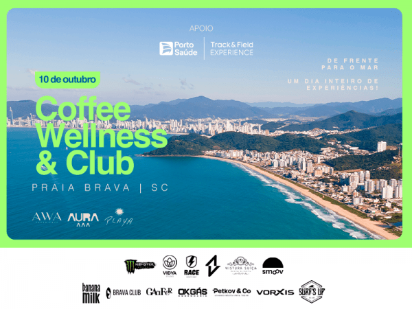 Imagem do evento Coffee Wellness & Club 21/11 Praia Brava SC