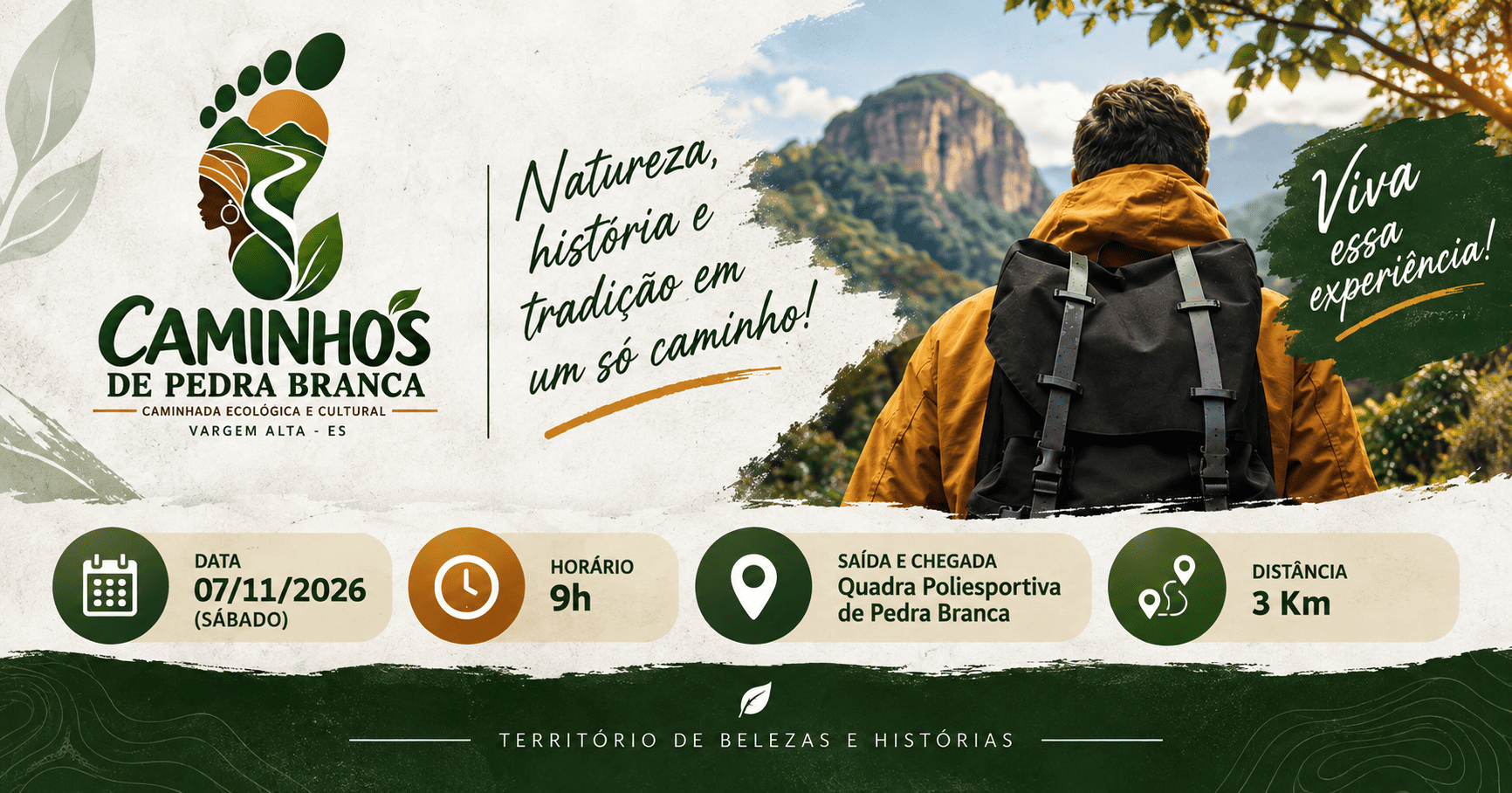 Caminhada Caminhos de Pedra Branca