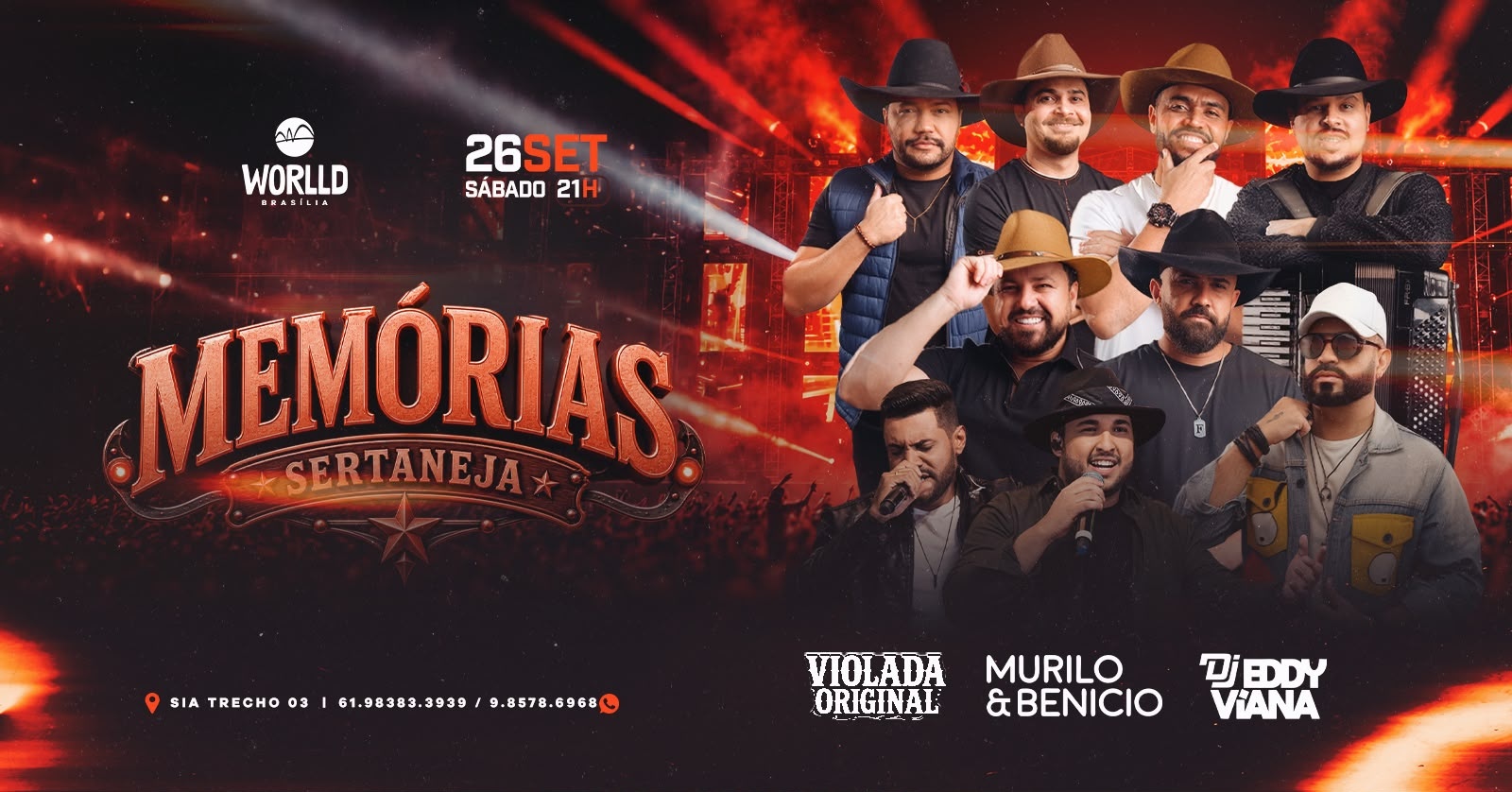 MEMÓRIAS SERTANEJAS | Worlld Brasília