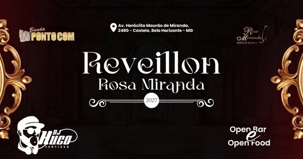 Imagem do evento Réveillon 2027 Buffet Rosa Miranda - ALL INCLUSIVE