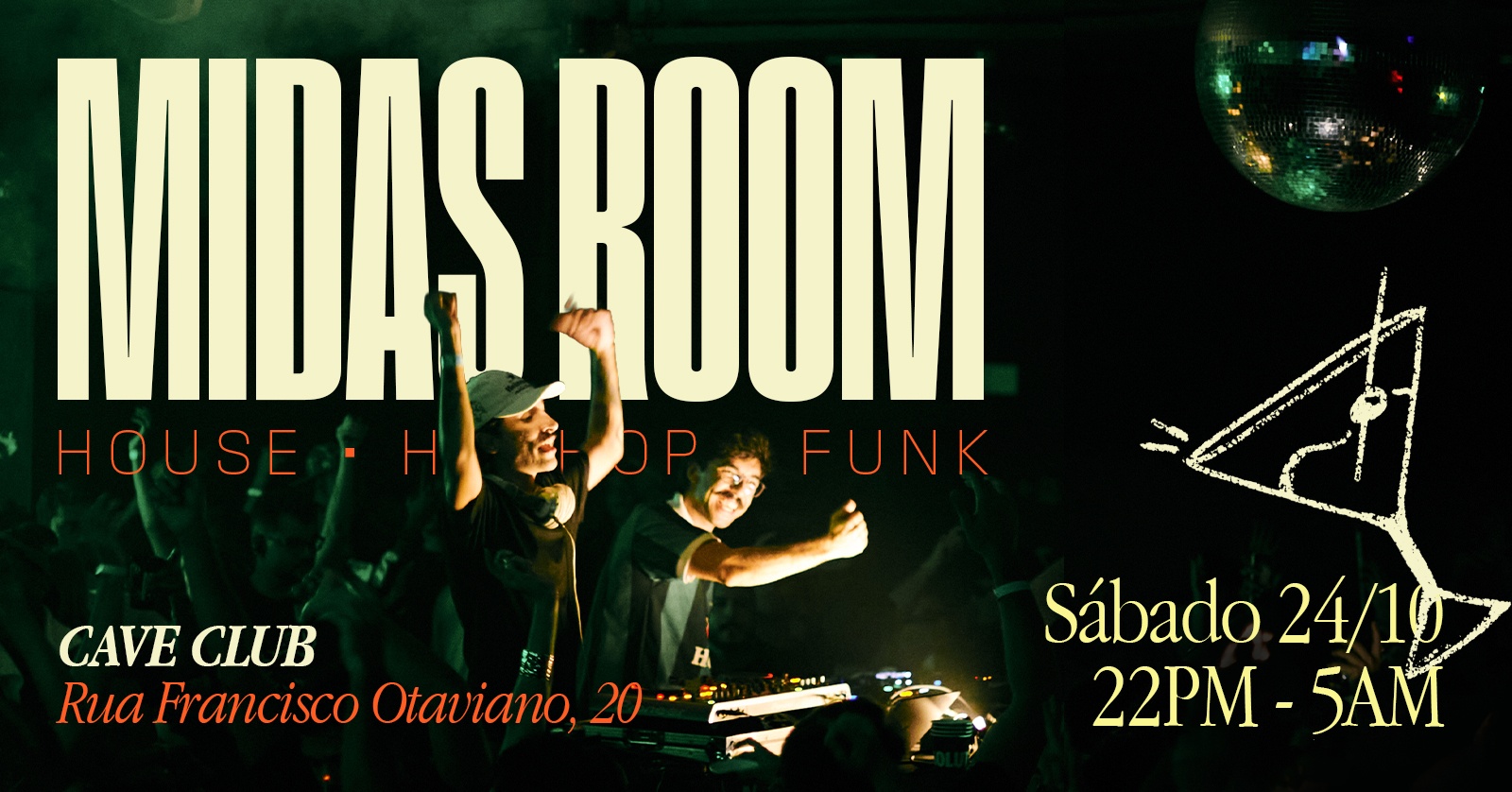 Capa do evento: Midas Room