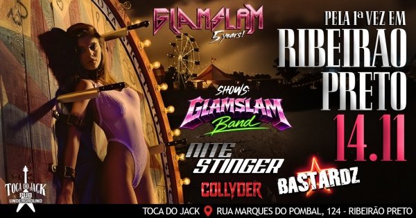 Imagem do evento GLAMSLAM PARTY RIBEIRÃO PRETO