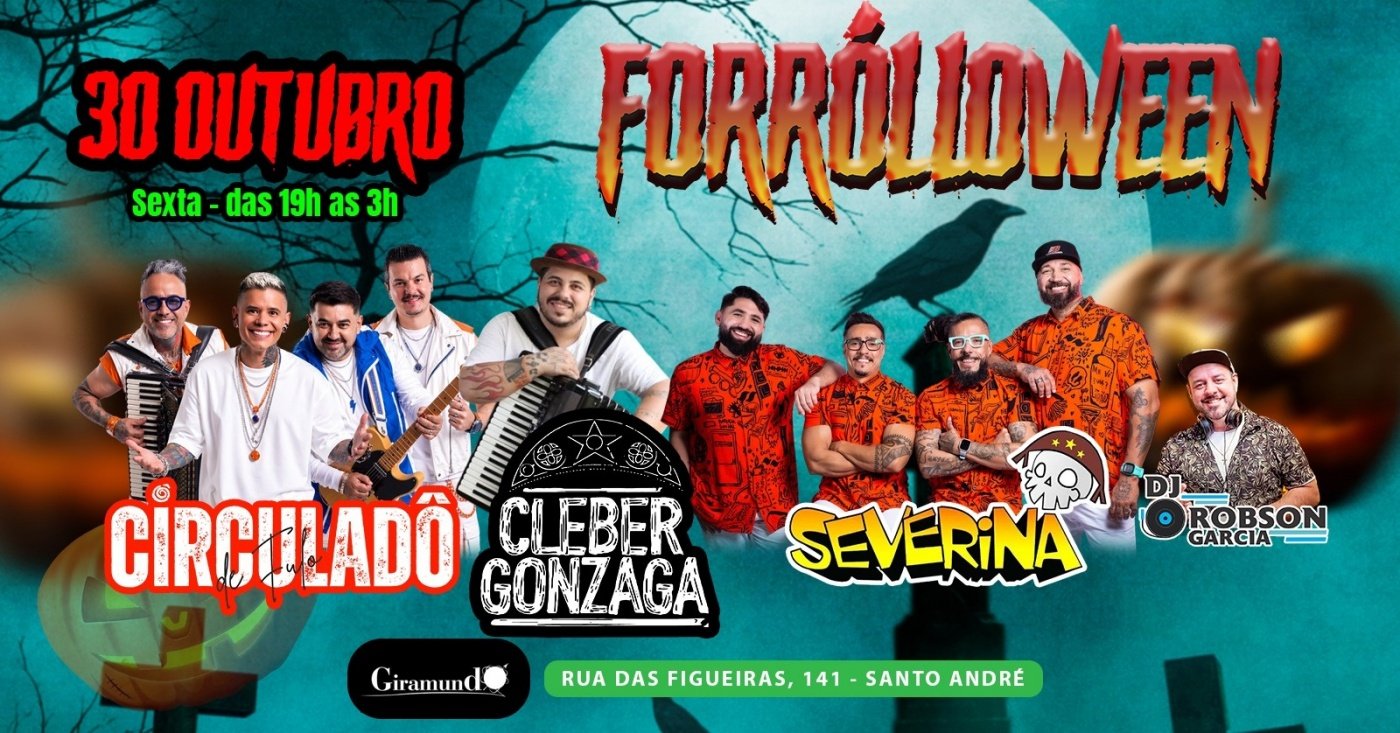 Imagem publicada pela fonte para Forrólloweenn