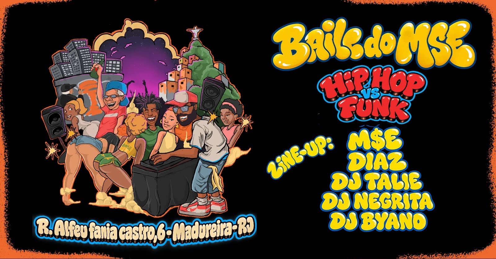 Source image — Baile do MSE - HIP Hop, Funk , Afro