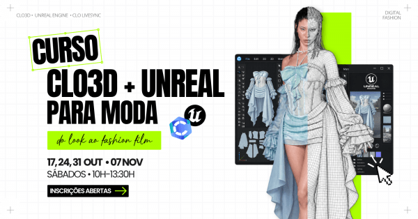 CLO3D + Unreal para moda