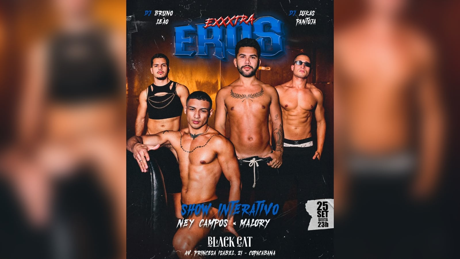 Black Cat: EROS EXXXTRA| Sexta, 25 de setembro - 23h