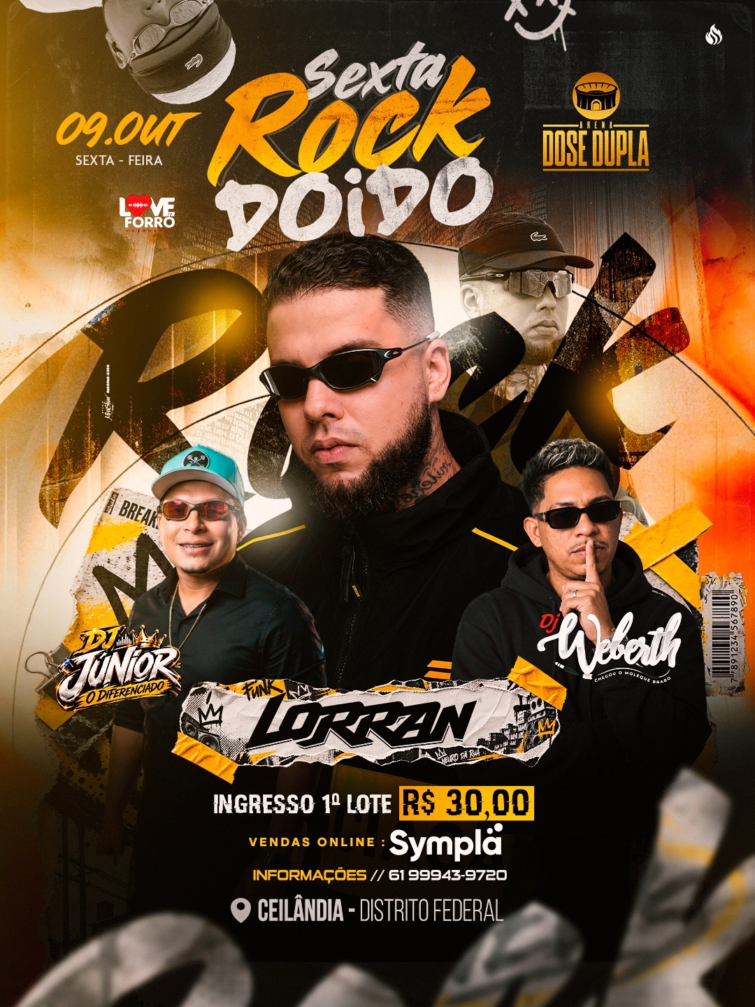 Imagem da fonte — Sexta Rock Doído Brasília
