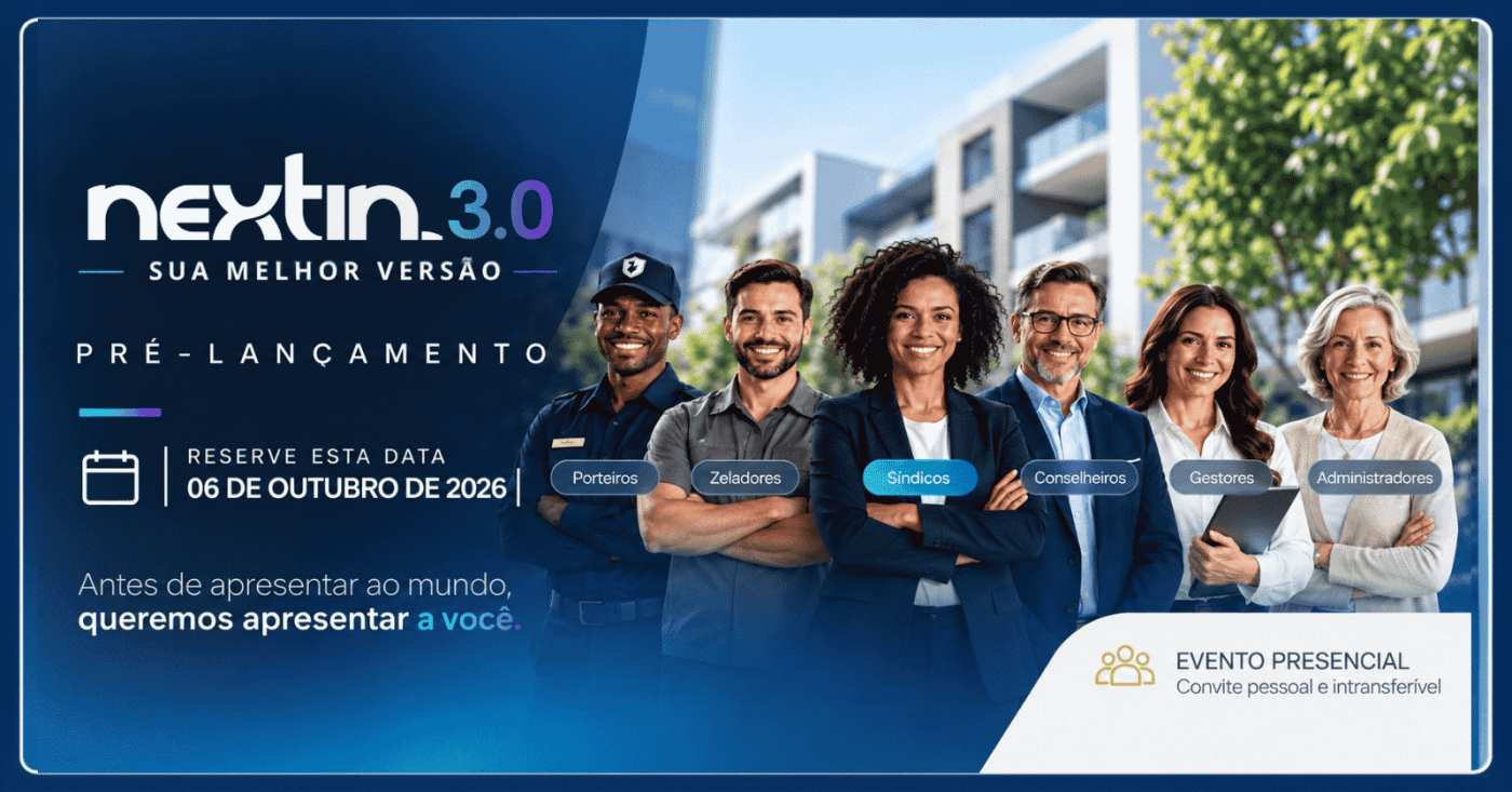 Imagem publicada pela fonte para Nextin Day Parceiros: Síndico sem estresse: O Poder dos Fornecedores eficazes e conectados