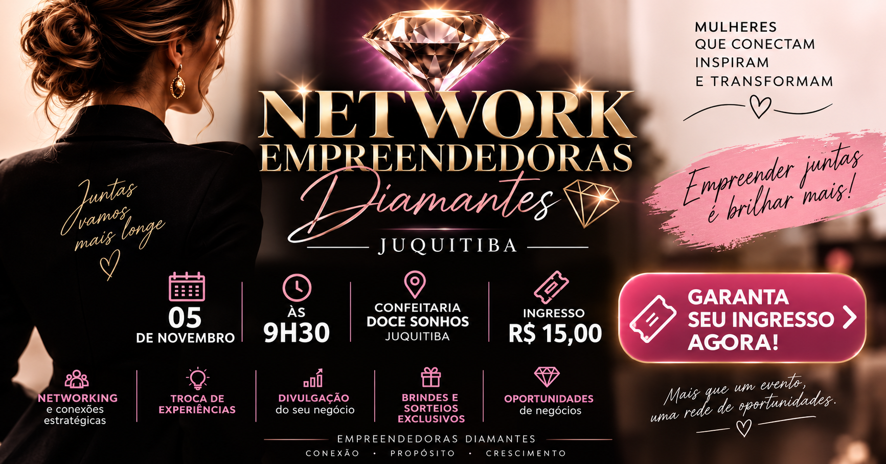 Empreendedoras Diamantes Juquitiba Network