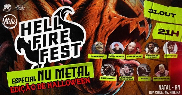 Imagem do evento Hell Fire Fest | Natal / RN