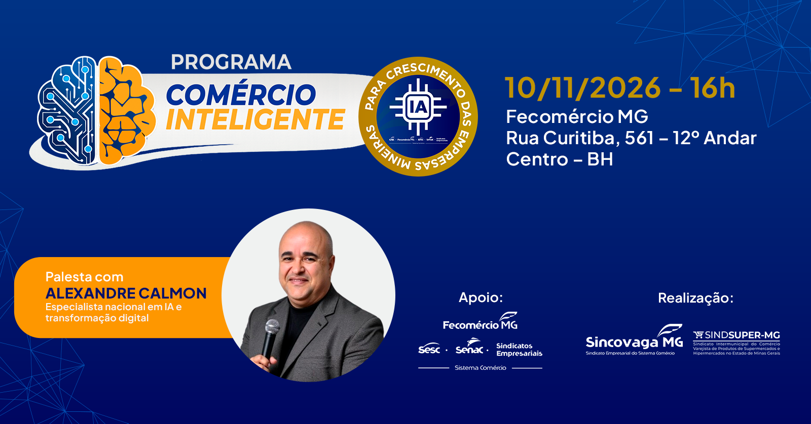 Imagen de la fuente — PALESTRA SOBRE IA | COMÉRCIO INTELIGENTE SINCOVAGA & SINDSUPER