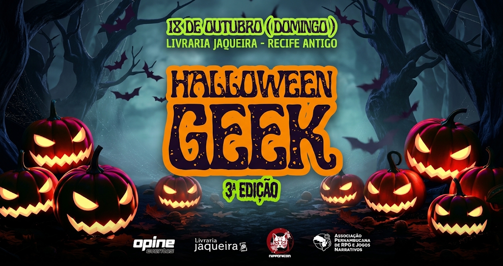 Imagem da fonte — HALLOWEEN GEEK 2026
