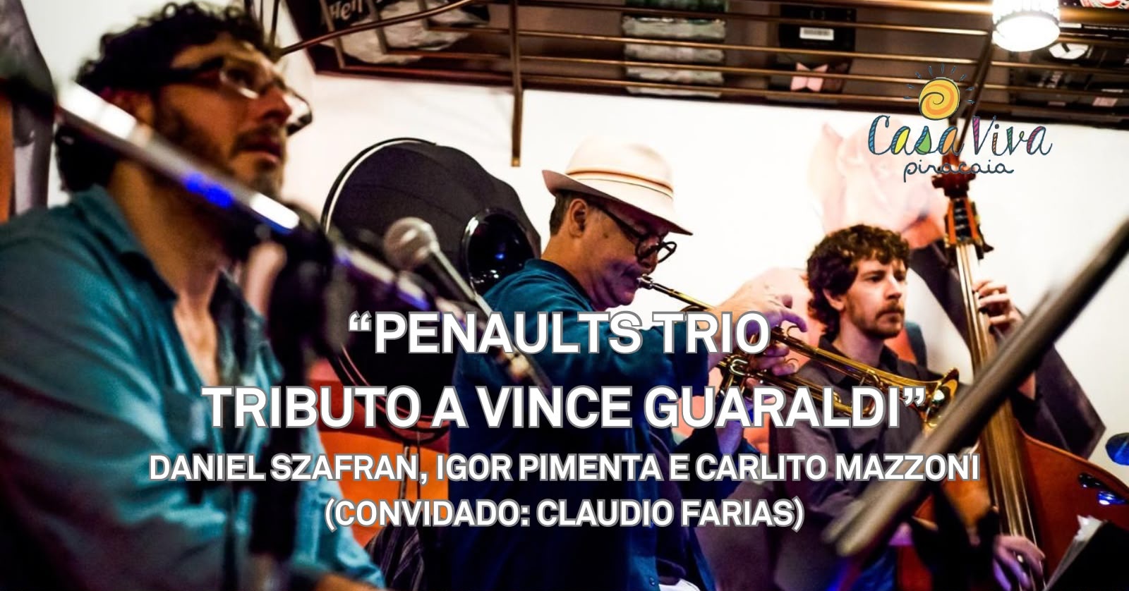 Peanuts Trio -"Tributo a Vince Guaraldi" - Piracaia, SP