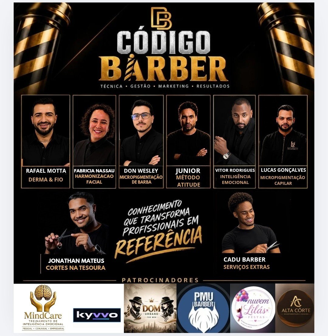 Imagem publicada pela fonte para Codigo Barber 2026