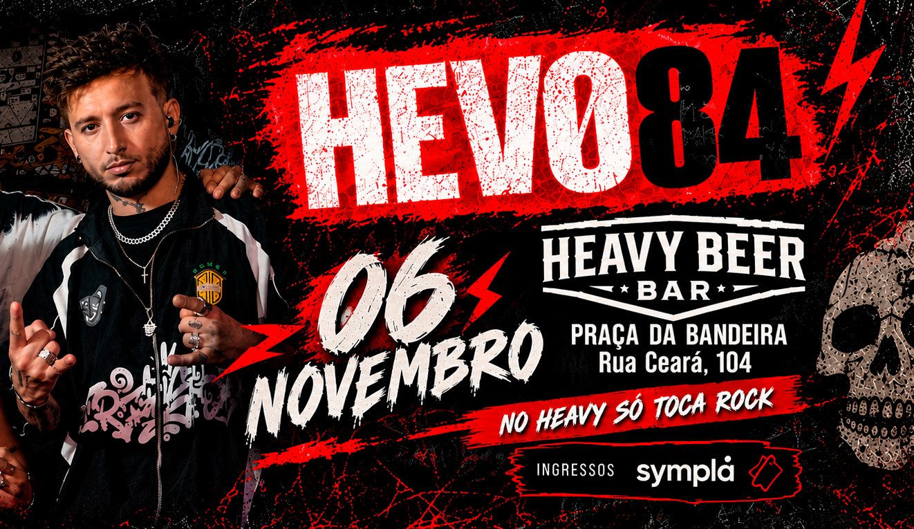 Imagem da fonte — HEVO84 AO VIVO NO HEAVY BEER