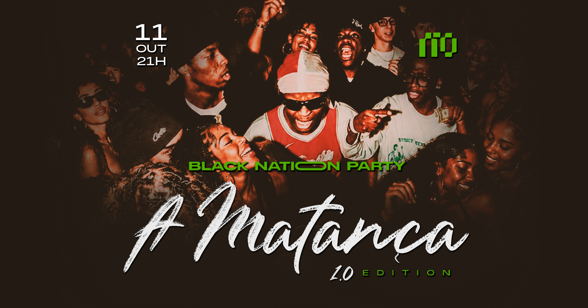 Capa do evento: BLACK NATION PARTY: A MATANÇA 1.0