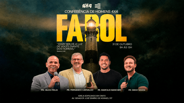 Imagem do evento CONFERÊNCIA DE HOMENS -  FAROL