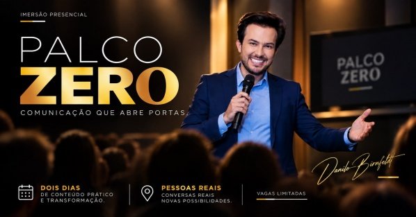 Imagem do evento PALCO ZERO - COMUNIÇÃO QUE ABRE PORTAS | IMERSÃO PRESENCIAL