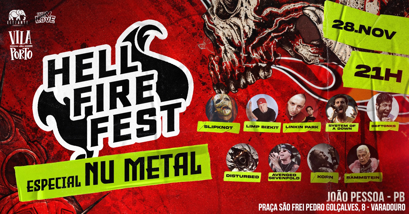 Imagem da fonte — Hell Fire Fest | João Pessoa / PB