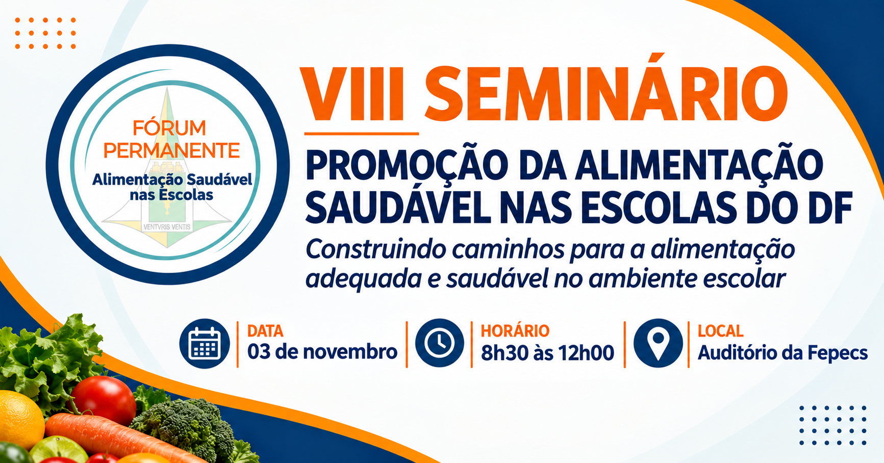 Imagem da fonte — VIII Seminário de Promoção da Alimentação Saudável nas Escolas