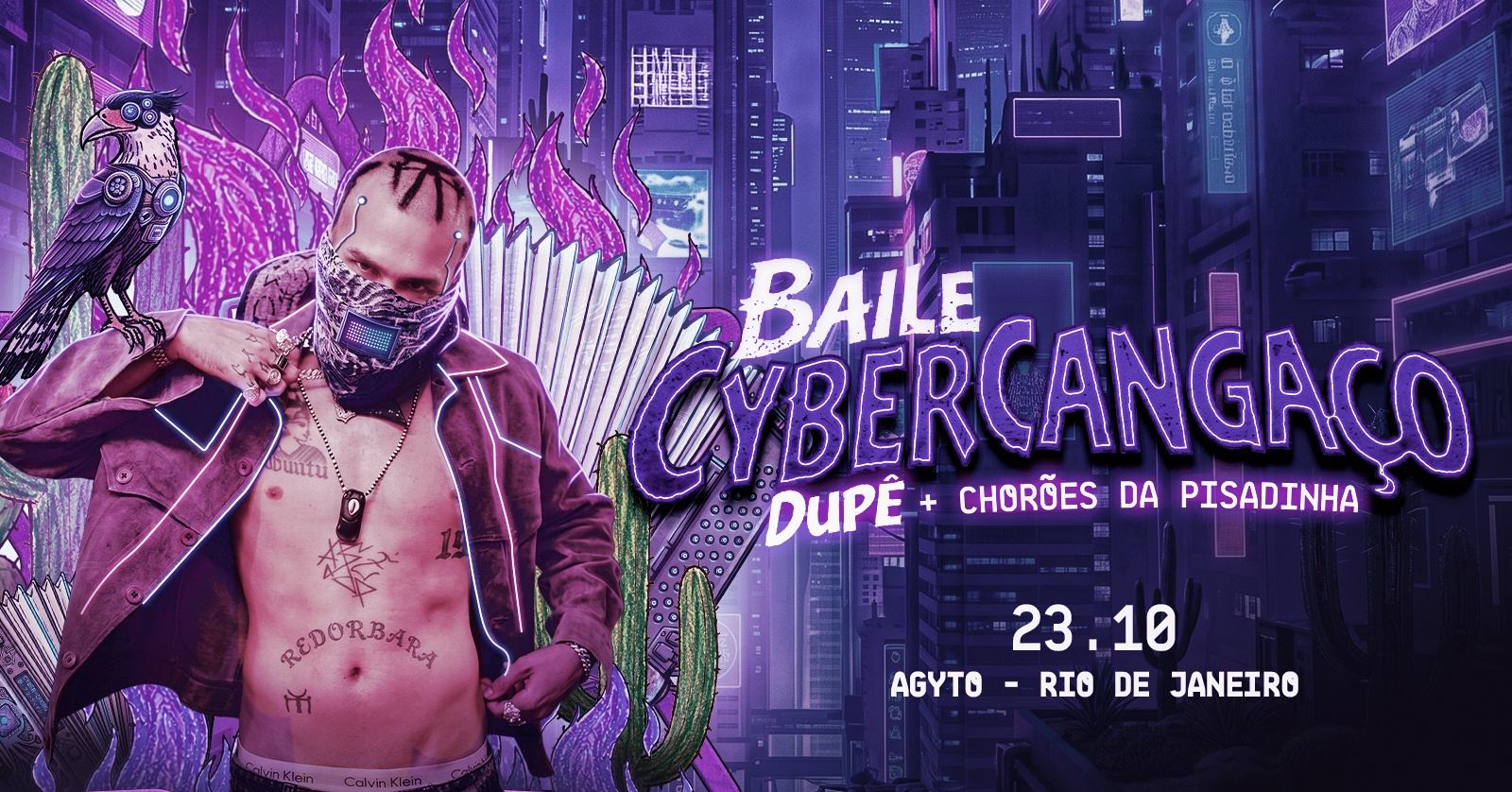 Baile CyberCangaço RJ - Rio de Janeiro, RJ