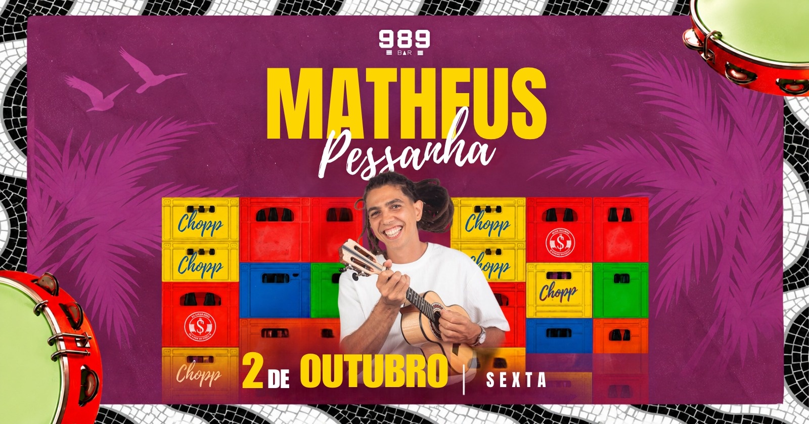 Roda de Samba do 989 com Matheus Pessanha