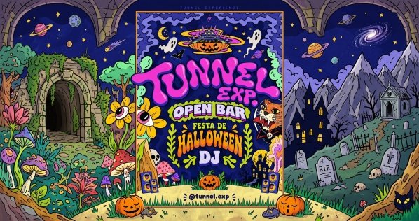 Imagem do evento Halloween da Tunnel
