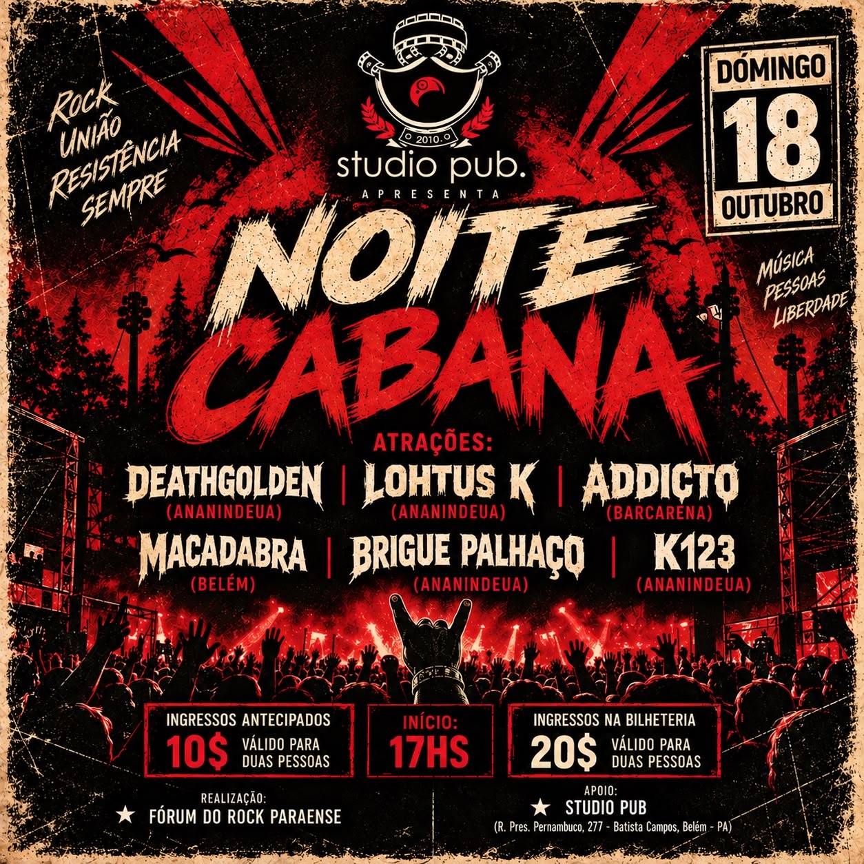 Noite Cabana - Belém, PA