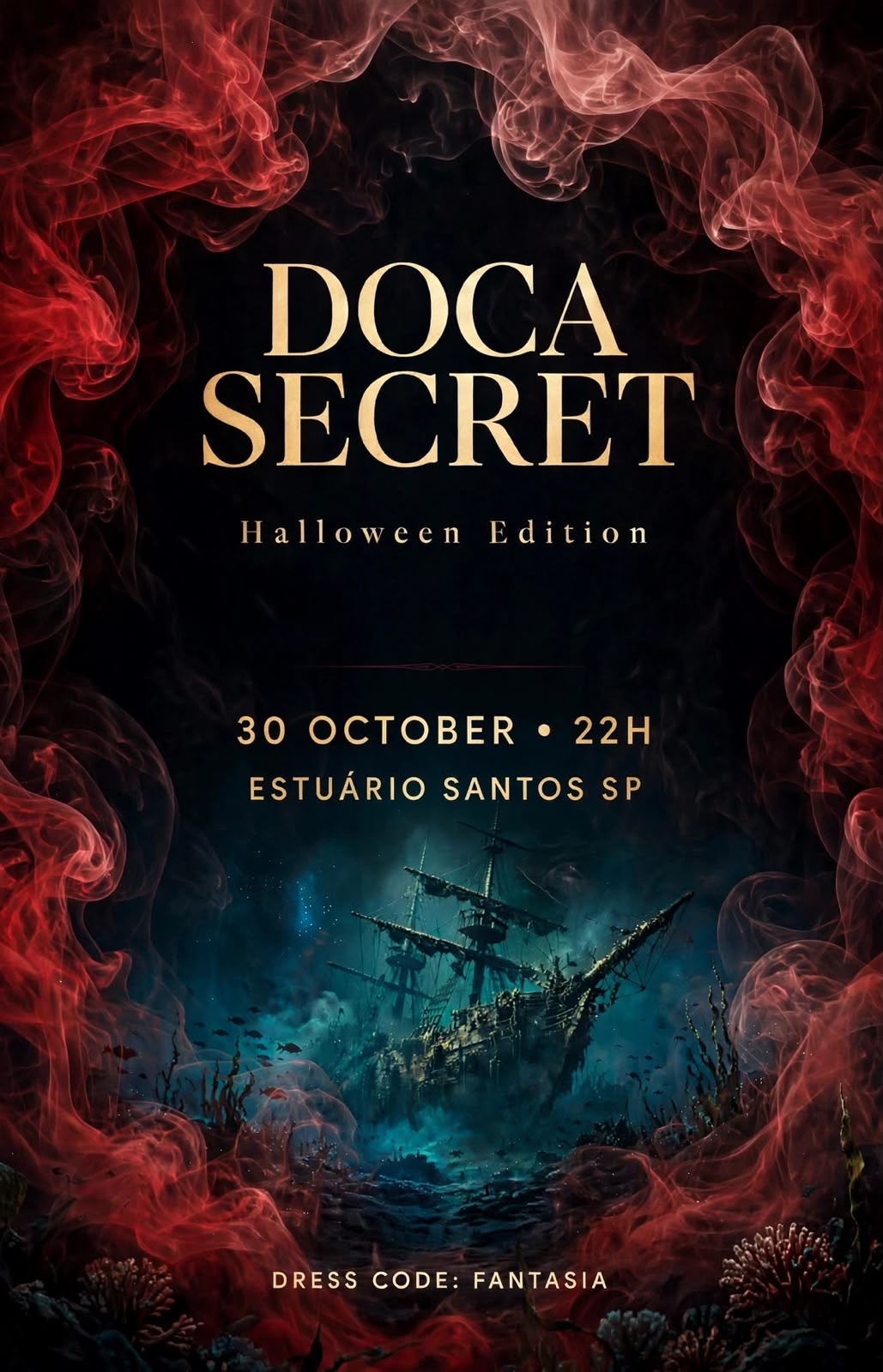 DOCA SECRET HALLOWEEN - Santos, SP