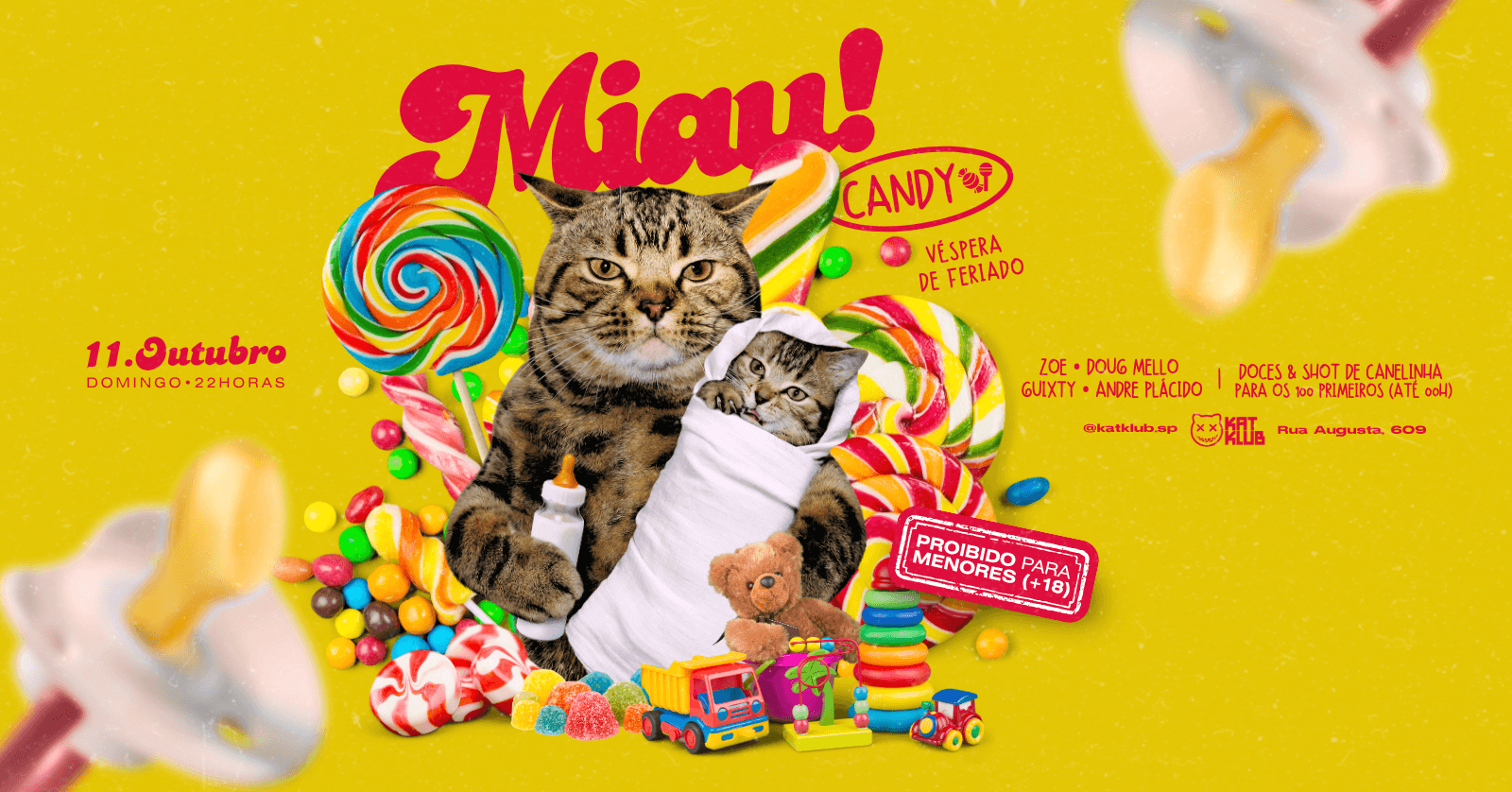 Imagem da fonte — MIAU - CANDY - VÉSPERA DE FERIADO