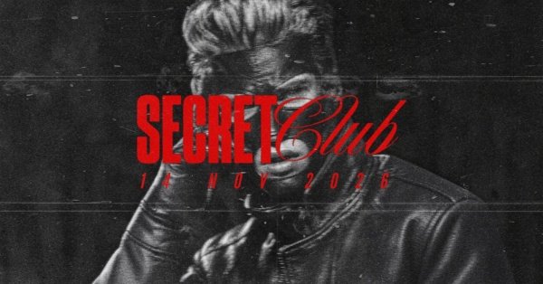Imagem do evento SECRET CLUB - Sábado - 14/NOV