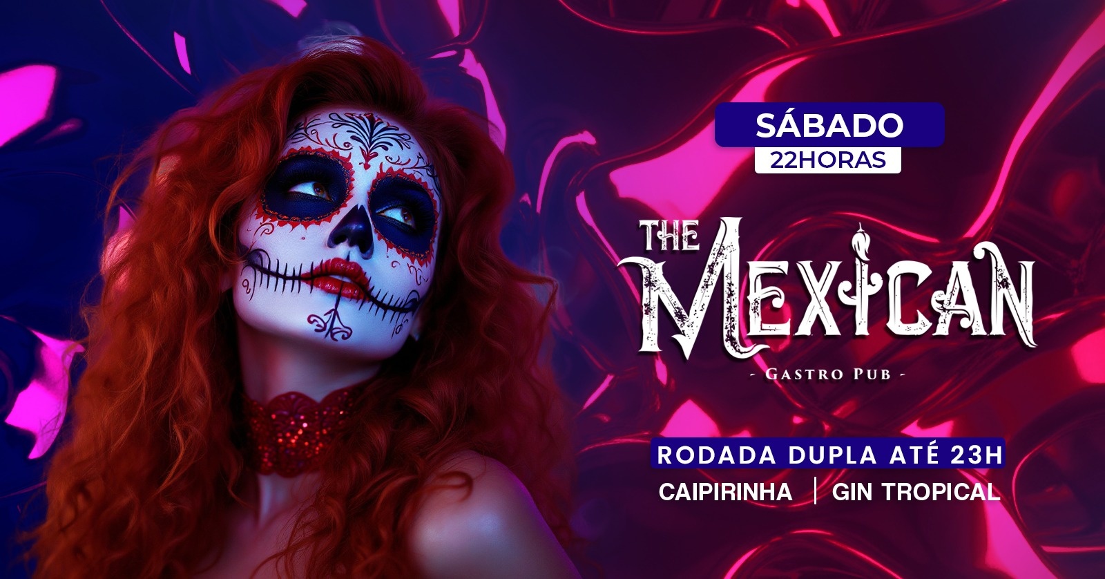 Imagem da fonte — 22H SÁBADO no THE MEXICAN! ESPECIAL FURACÃO 2000 + Rodada Dupla