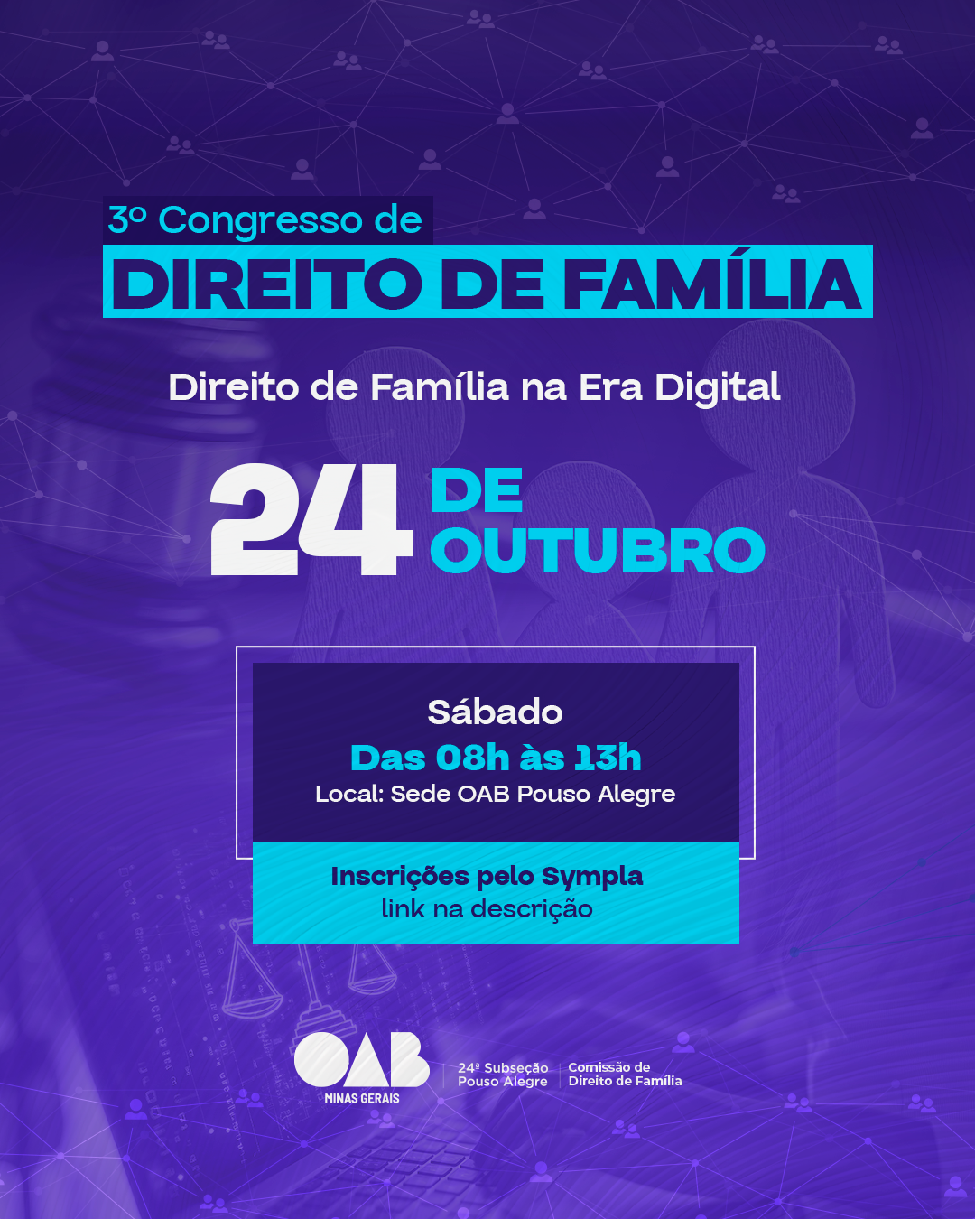 3º Congresso de Direito de Família e Sucessões da OAB de Pouso Alegre