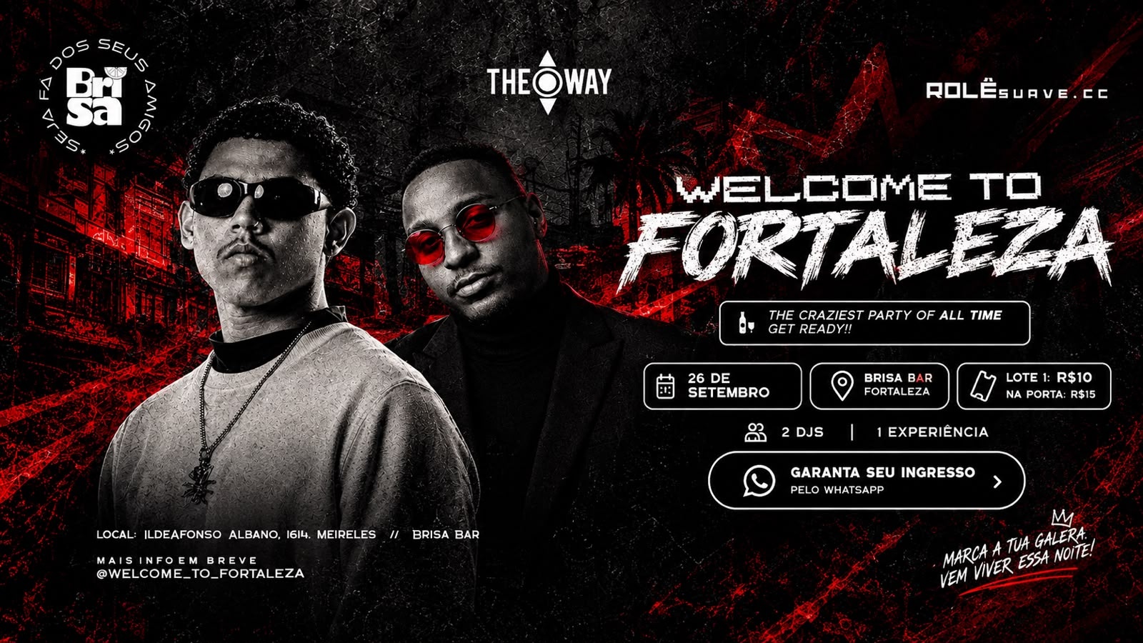 Welcome To Fortaleza em Fortaleza - Sympla