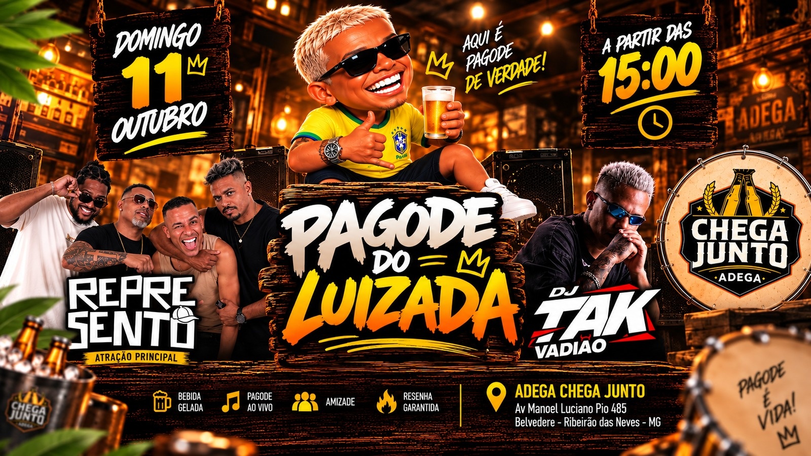 PAGODE DO LUIZADA